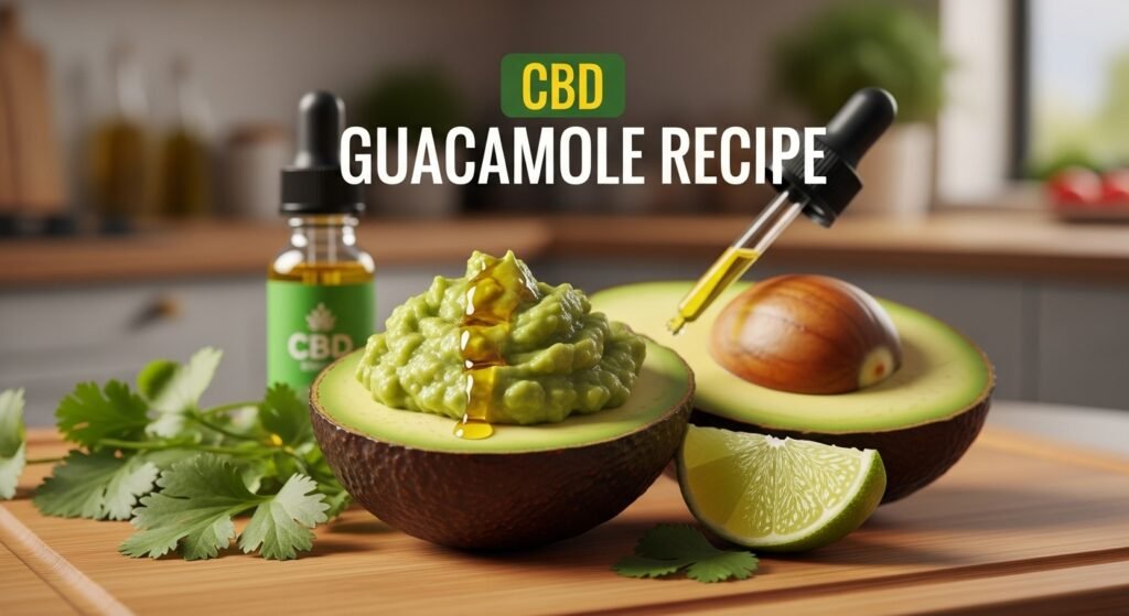 CBD Guacamole Recipe, cbd, cannabis, infused