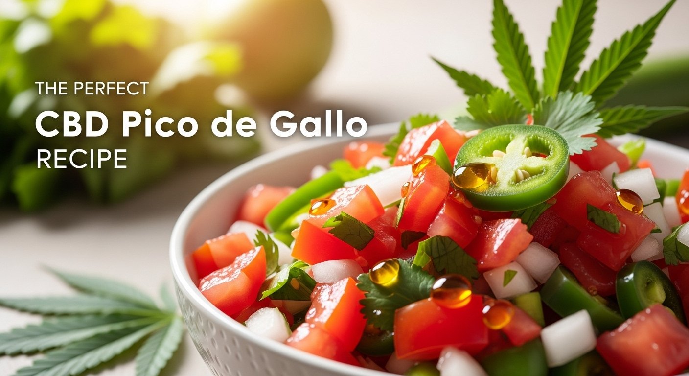 The Perfect CBD Pico de Gallo Recipe, cbd, infused
