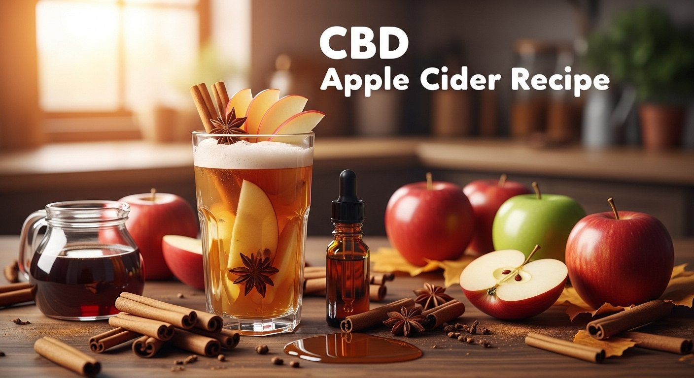CBD Apple Cider Recipe, cbd, infused