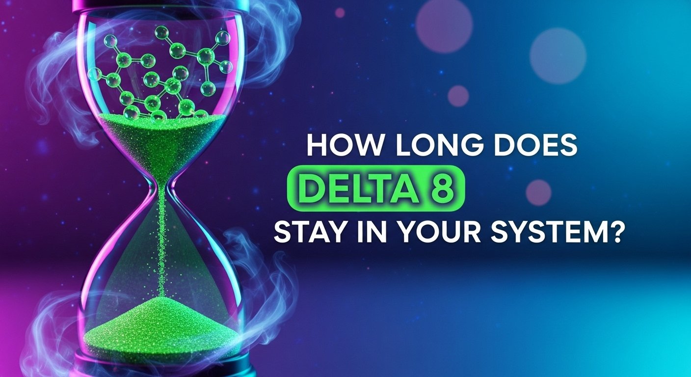 How Long Does Delta 8 Stay In Your System? What You Need To Know, delta 8, thc, delta-8 thc
