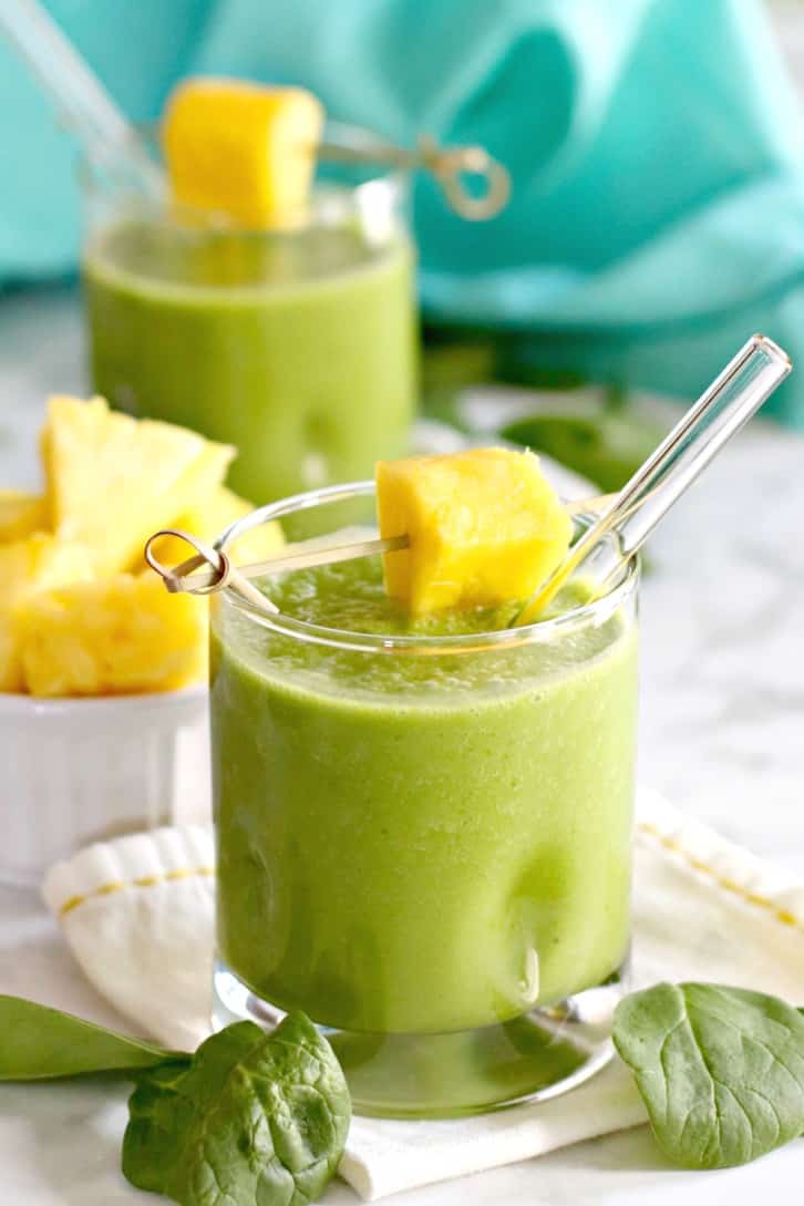 Pineapple green smoothie