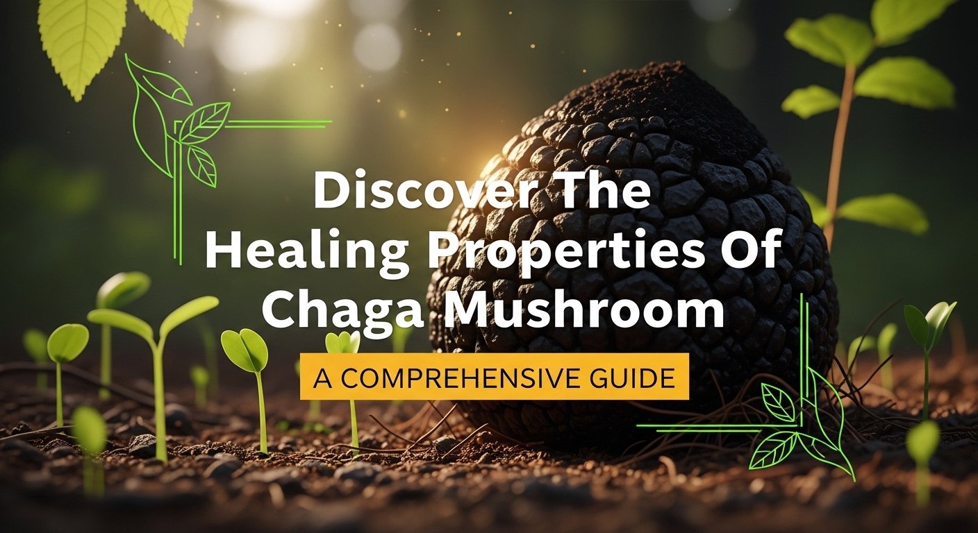 Discover The Healing Properties Of Chaga Mushroom - A Comprehensive Guide, chaga, chaga muchroom, mushrooms