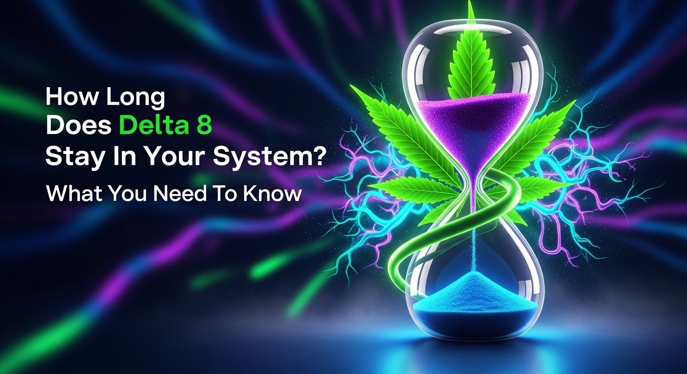 delta 8, thc, delta-8, delta 8 thc, How Long Does Delta 8 Stay In Your System? What You Need To Know