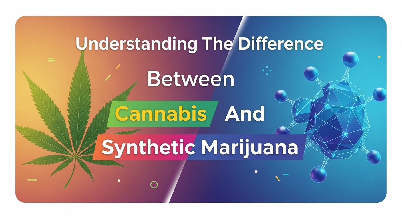 Understanding The Difference Between Cannabis And Synthetic Marijuana, cannabis education, cbd, knowledge, health, natural