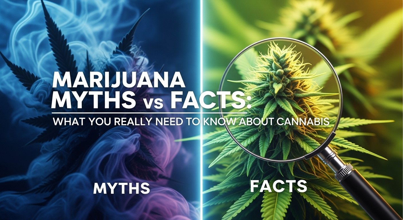 Marijuana Myths vs Facts: What You Really Need to Know About Cannabis, cbd, thc, marijuana, cannabis, gummies, edibles, marijuana, health, natural, nature, relief