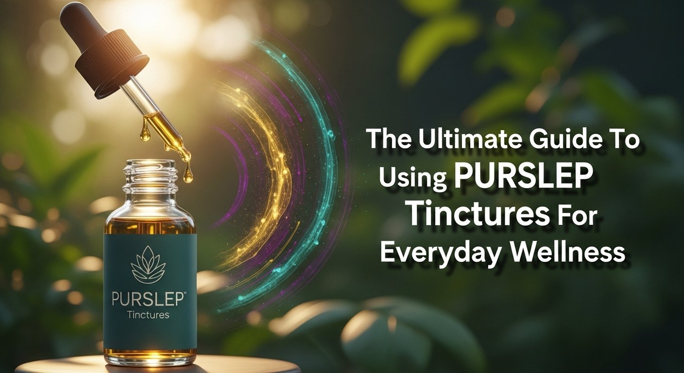 The Ultimate Guide To Using Purslep Tinctures For Everyday Wellness, cbd, cannabis, sleep, sleep aid, purslep sleep
