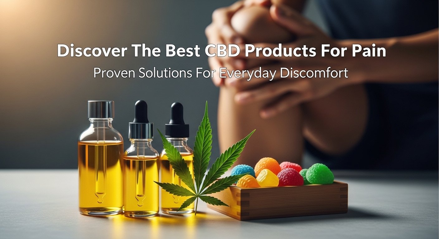 Proven Solutions for Everyday Discomfort💥 Discover The Best CBD Products For Pain