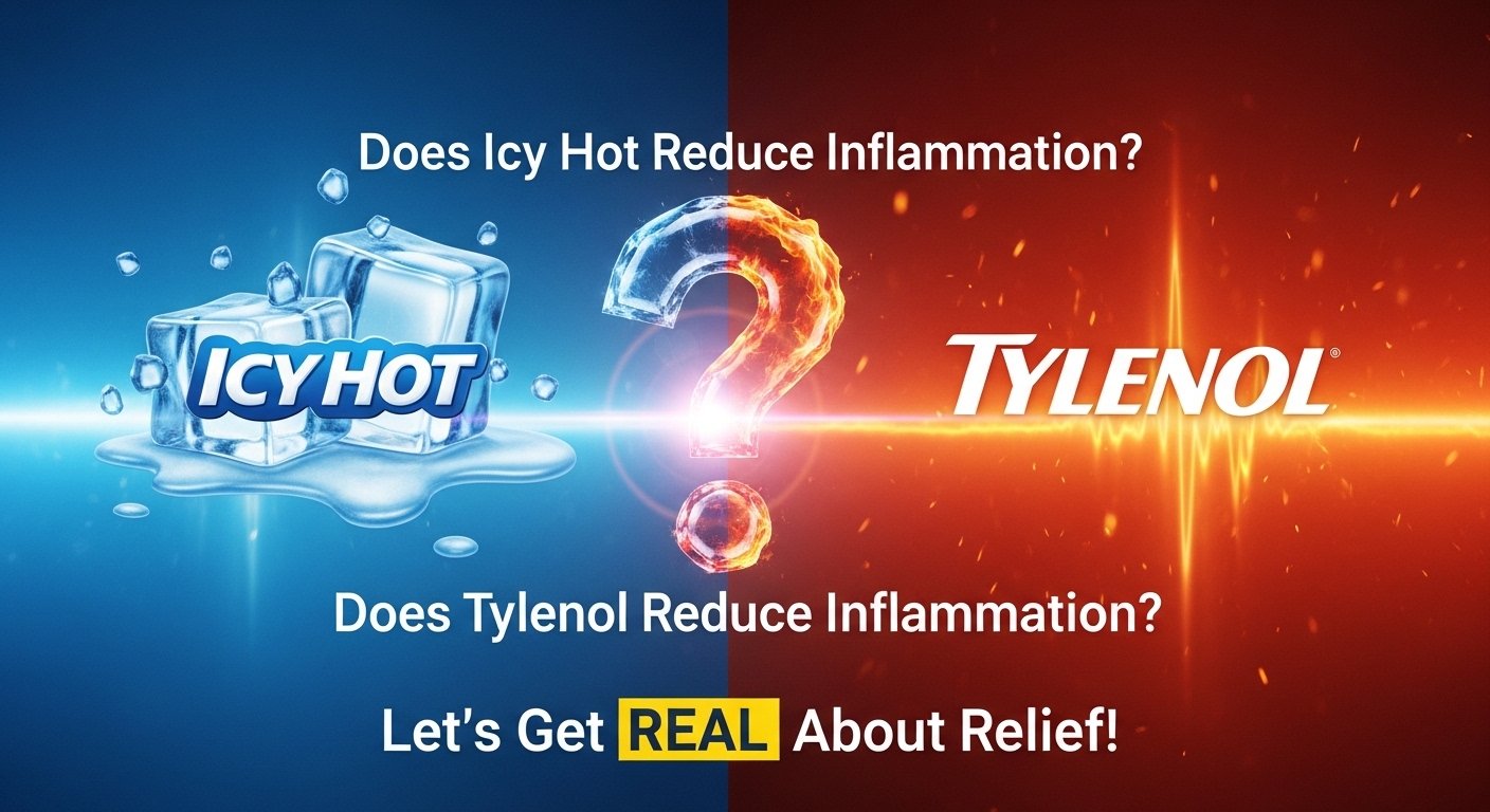 Does Icy Hot Reduce Inflammation? Does Tylenol Reduce Inflammation? Let’s Get REAL About Relief!, natural pain relief, natural relief, pain relief, pain management, cannabis, cbd, nature, thc, healthy, natural supplements, sleep aid, natural sleep, anxiety relief