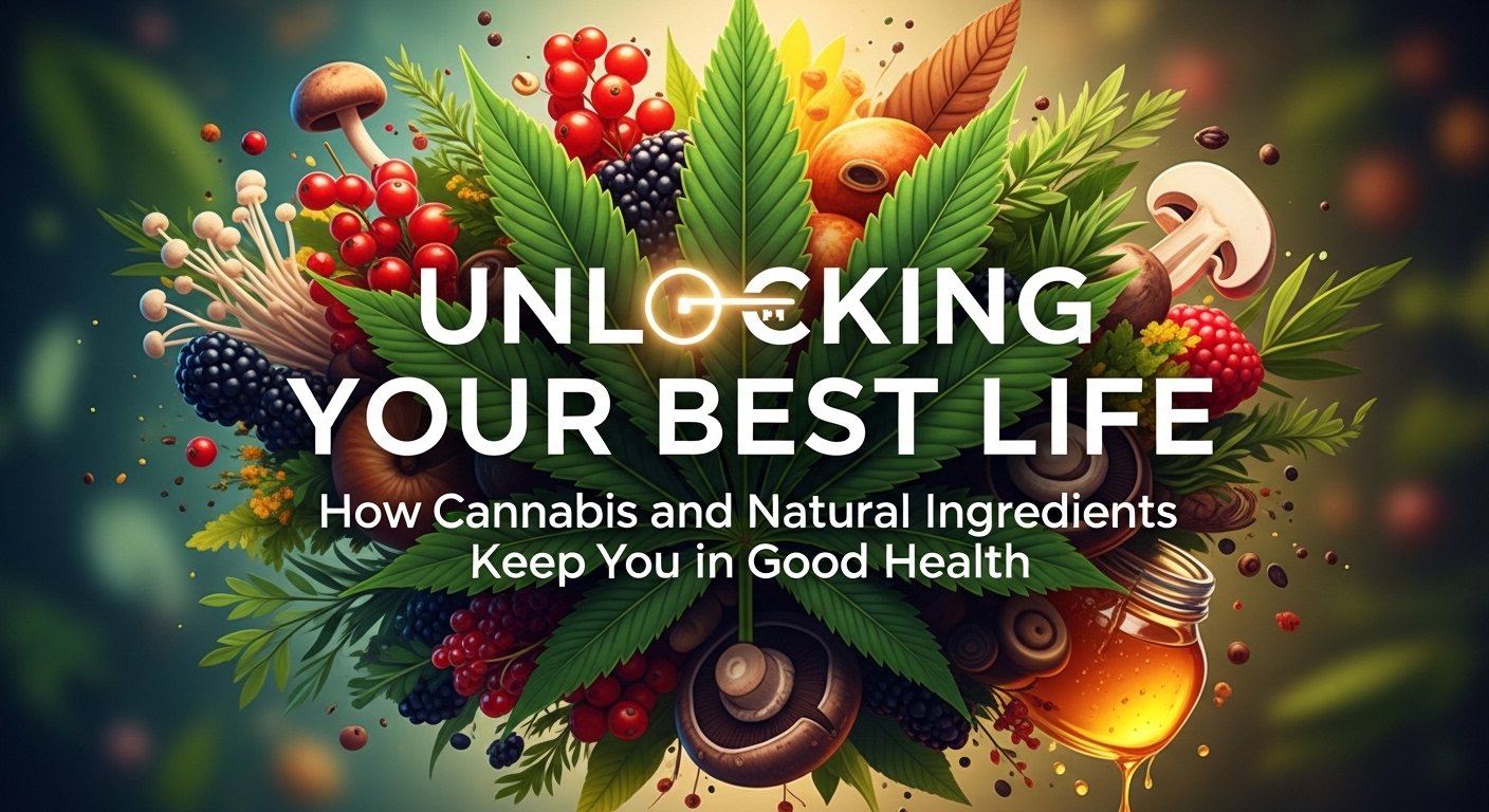 Unlocking Your Best Life: How Cannabis and Natural Ingredients Keep You in Good Health, wellness brands, in good health, natural healing, pure natural wellness