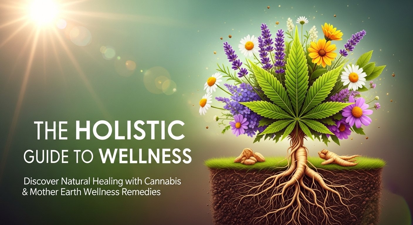 The Holistic Guide to Wellness: Discover Natural Healing with Cannabis & Mother Earth Wellness Remedies, mother earth wellness, wellness, natural pain relief
