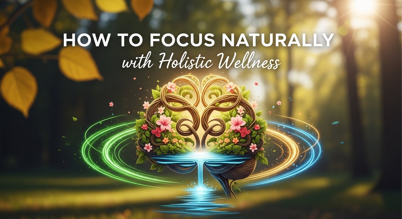 How to Focus Naturally with Holistic Wellness 🌿, natural focus, how to stay focused, how to focus