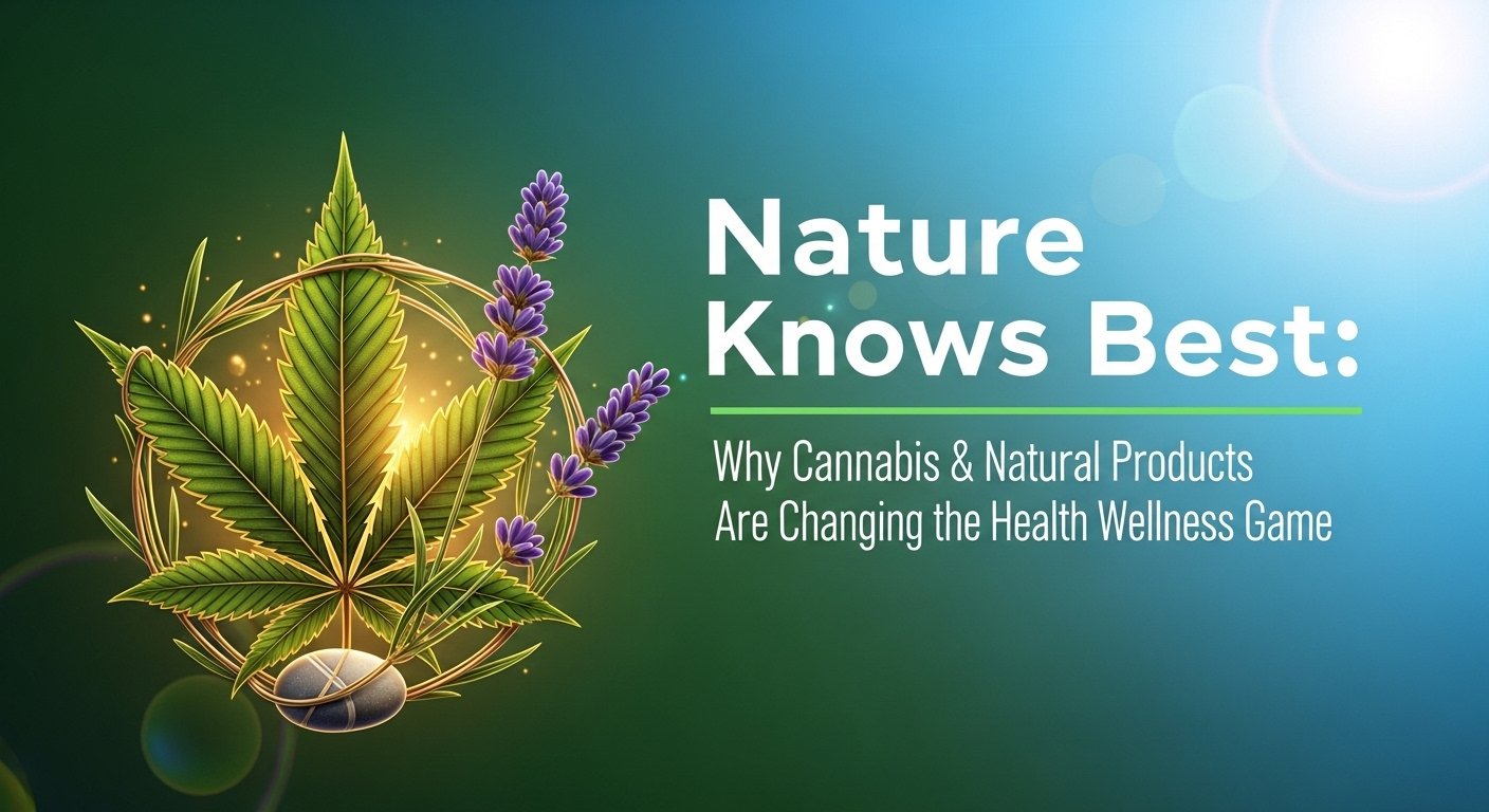 Nature Knows Best: Why Cannabis & Natural Products Are Changing the Health Wellness Game, wellbeing, natural wellbeing, purwell