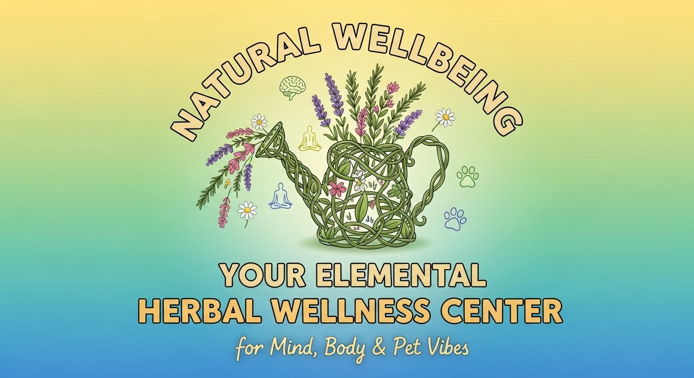 Natural Wellbeing: Your Elemental Herbal Wellness Center for Mind, Body & Pet Vibes, natural wellbeing, wellbeing, pets, pet health