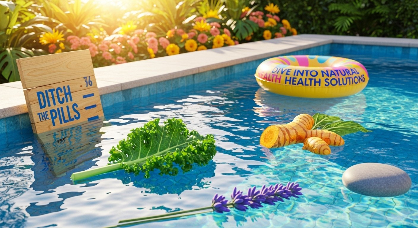 🌿 Ditch the Pills, Dive into Natural Health Solutions: Welcome to Your Wellness Pool 🌊, wellness, cbd, cannabis, purwell, natural
