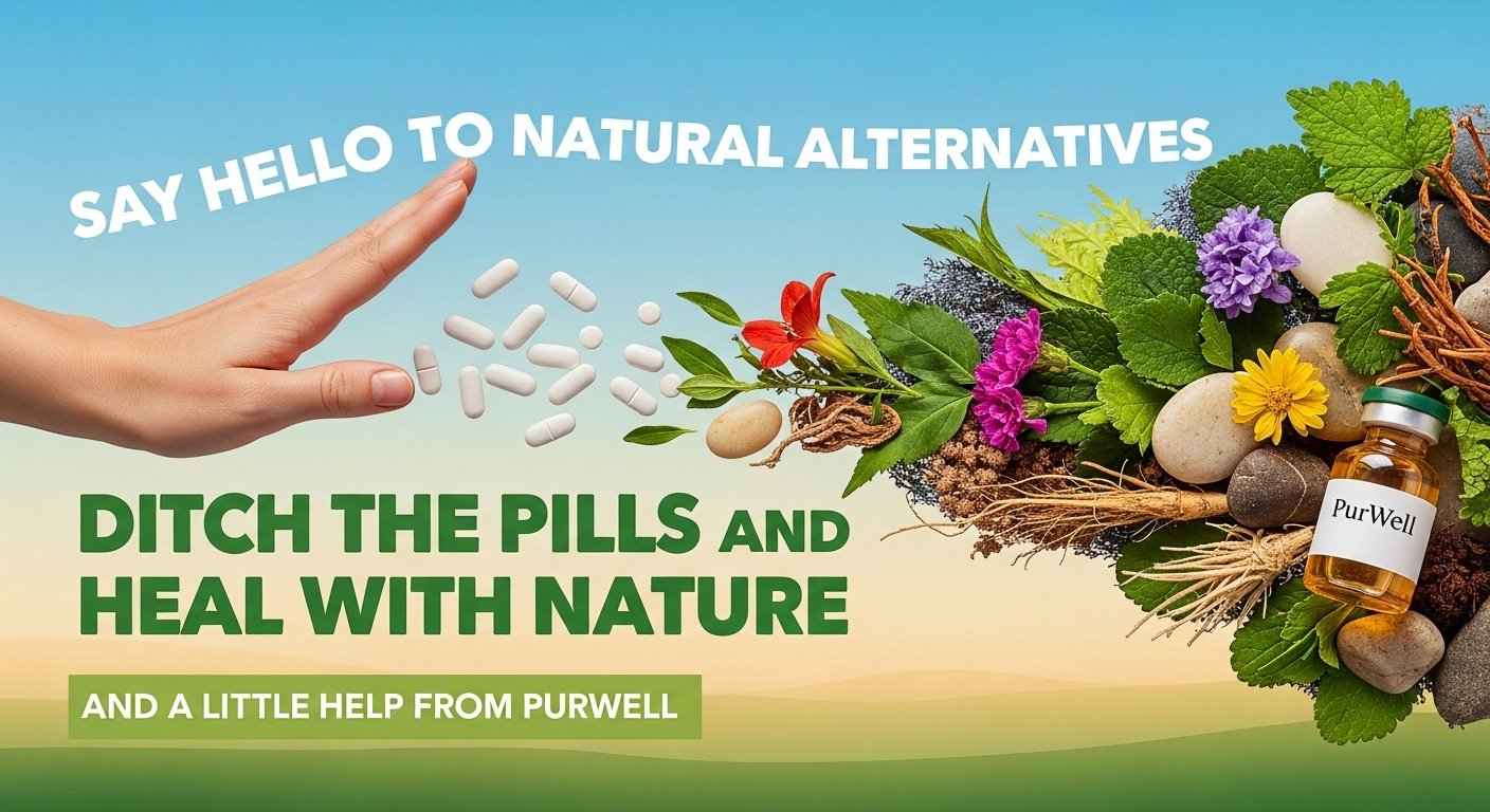 Say Hello to Natural Alternatives: Ditch the Pills and Heal with Nature (and a Little Help from PurWell), natural, sleep, cbd