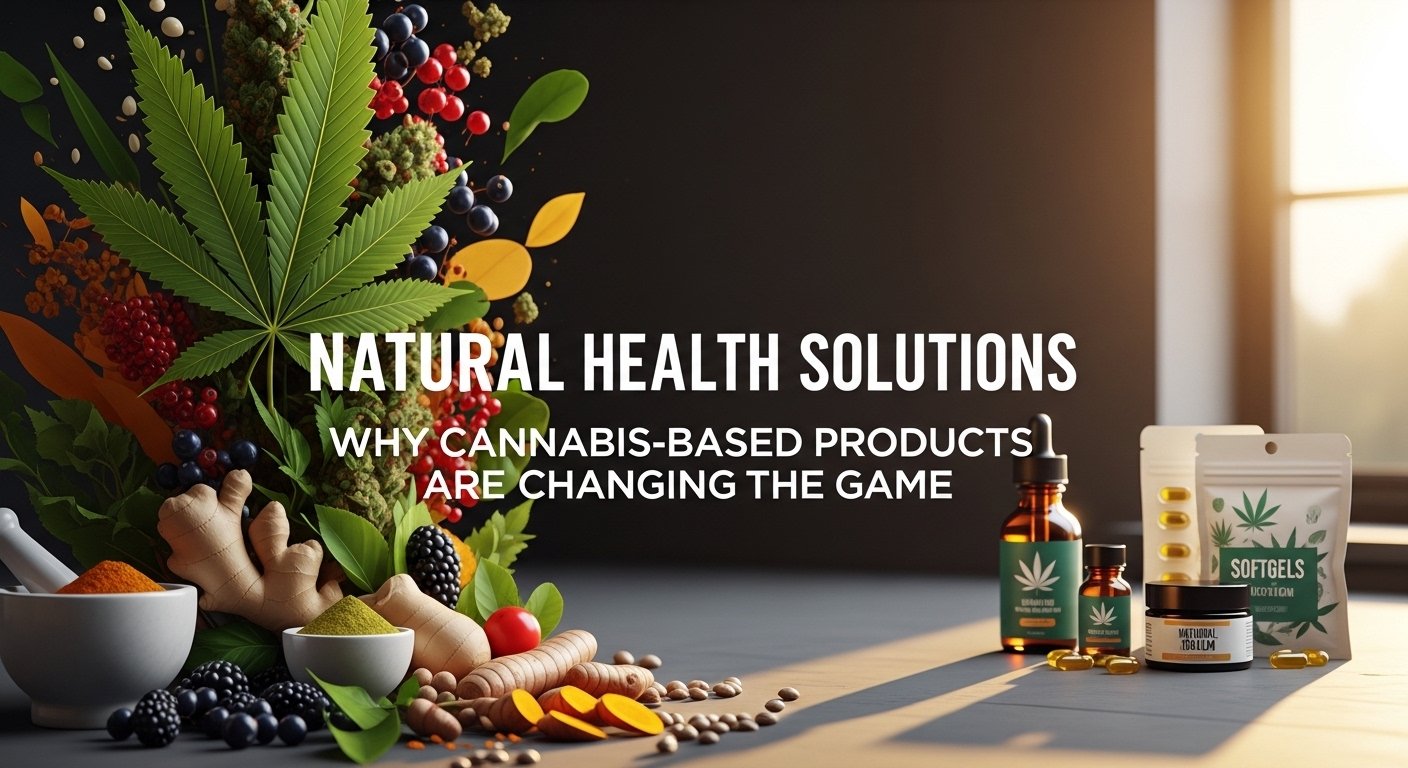 Natural Health Solutions: Why Cannabis-Based Products Are Changing the Game, wellbeing, livingwell, natural wellness