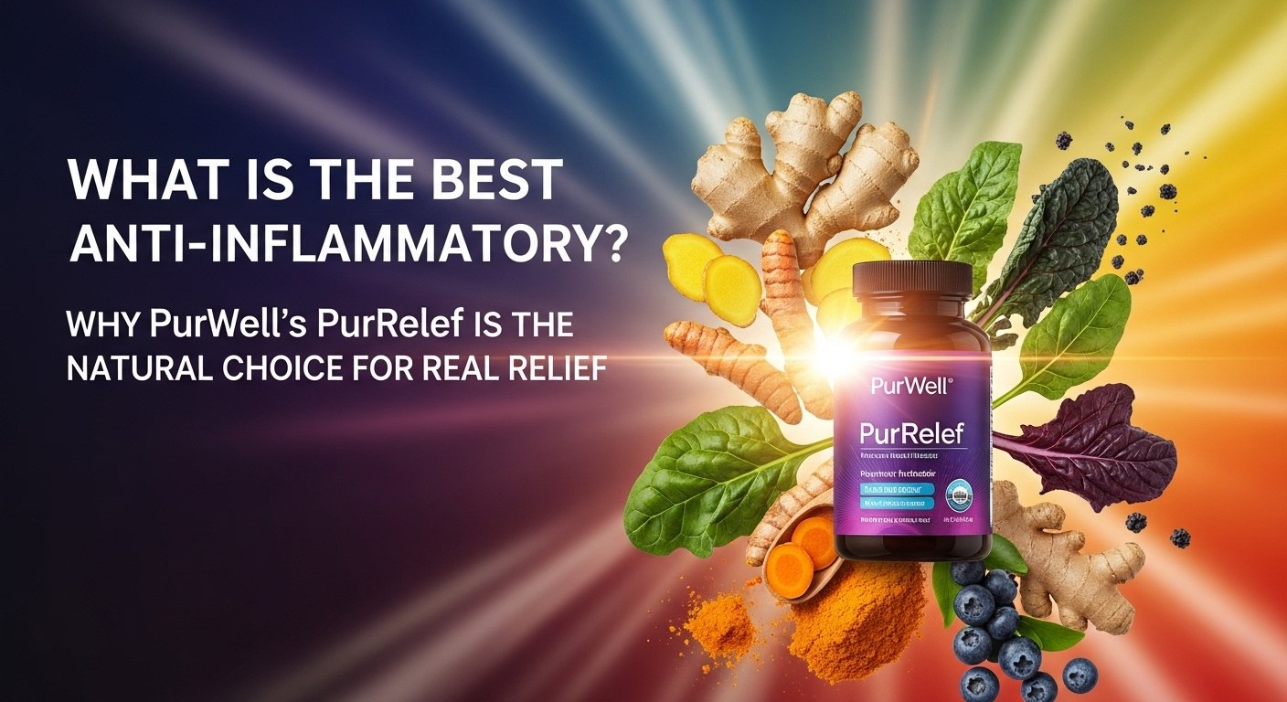 What Is the Best Anti-Inflammatory? Why PurWell’s PurRelef Is the Natural Choice for Real Relief, purrelef, purwell, pain relief, natural pain relief