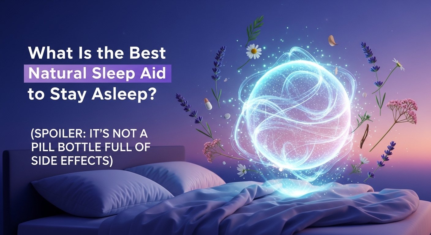 What Is the Best Natural Sleep Aid to Stay Asleep? (Spoiler: It’s Not a Pill Bottle Full of Side Effects, best sleep aid to stay asleep, natural sleep aid, natural sleep aid, purslep, pure sleep, natural rest