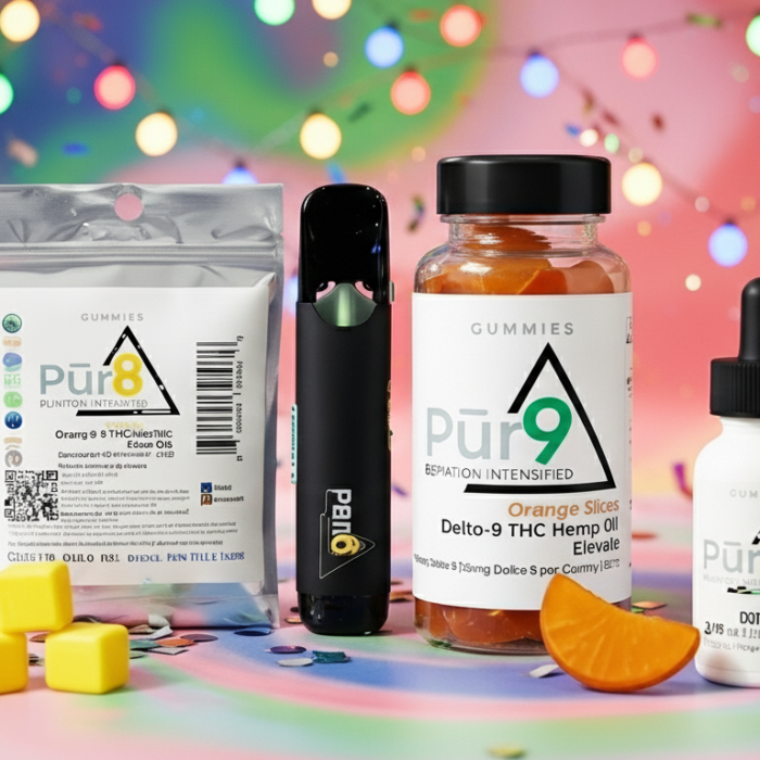 party pack bundle, party pack, thc bundle, thc, natural delta 8, pur8, vape, thc vape, thc gummies, thc tincture, delta 8 oil, delta 8 thc