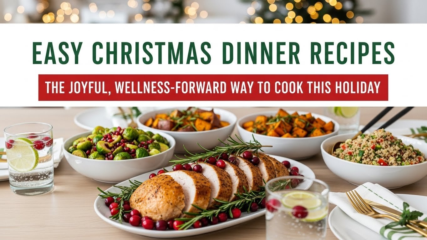 Easy Christmas Dinner Recipes, cbd, infused, recipes, natural, wellness