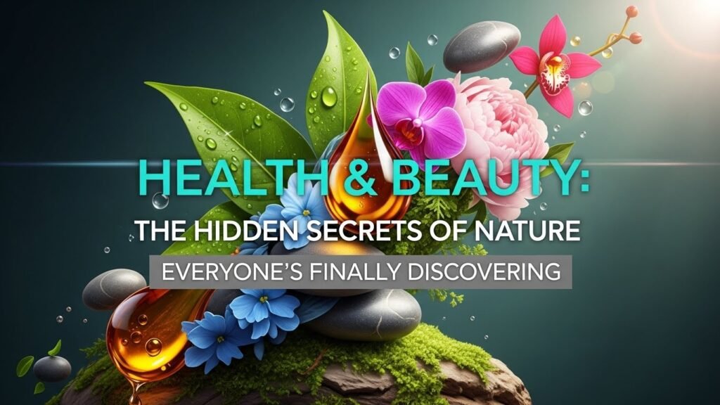 Health & Beauty, nature, natural wellness, wellness