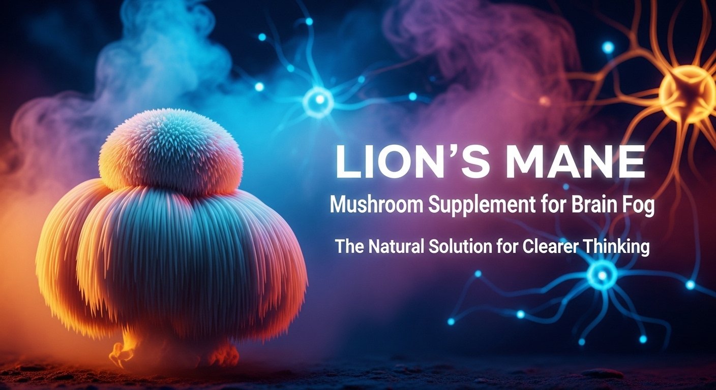 lion's mane mushroom supplement for brain fog, mushrooms, mushroom gummies, nootropics, nootropic gummies, reishi, chagh, turkey tail, lions mane, cordyceps, cbd, cbg, cbc, full specturm hemp oil
