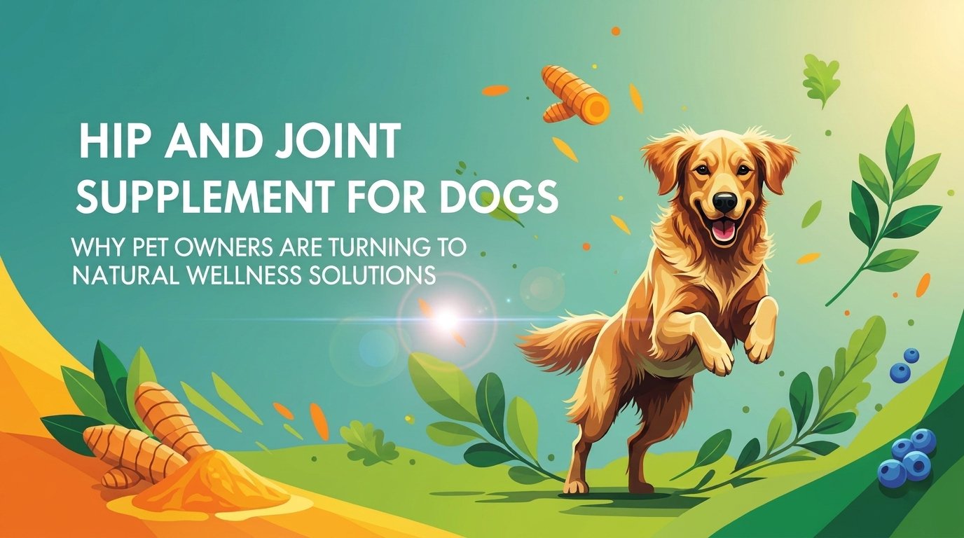 Hip and Joint Supplement for Dogs: Why Pet Owners Are Turning to Natural Wellness Solutions, natural, wellness, relief, pain relief, pet health, pet care, cannabis, cbd