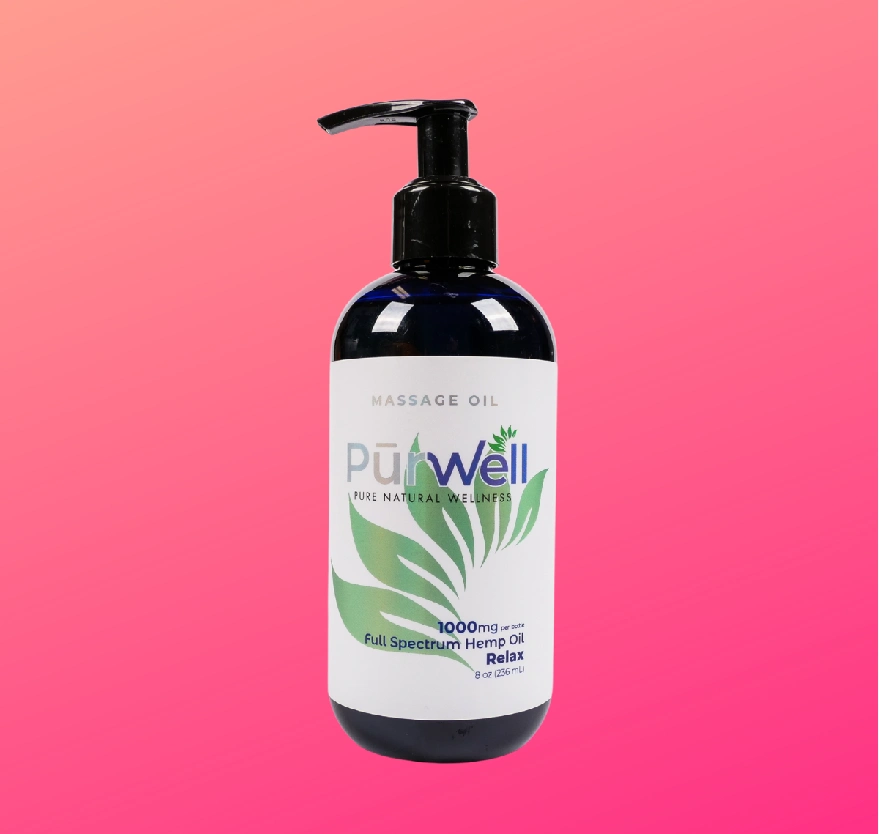 CBD Massage Oil - Image 2